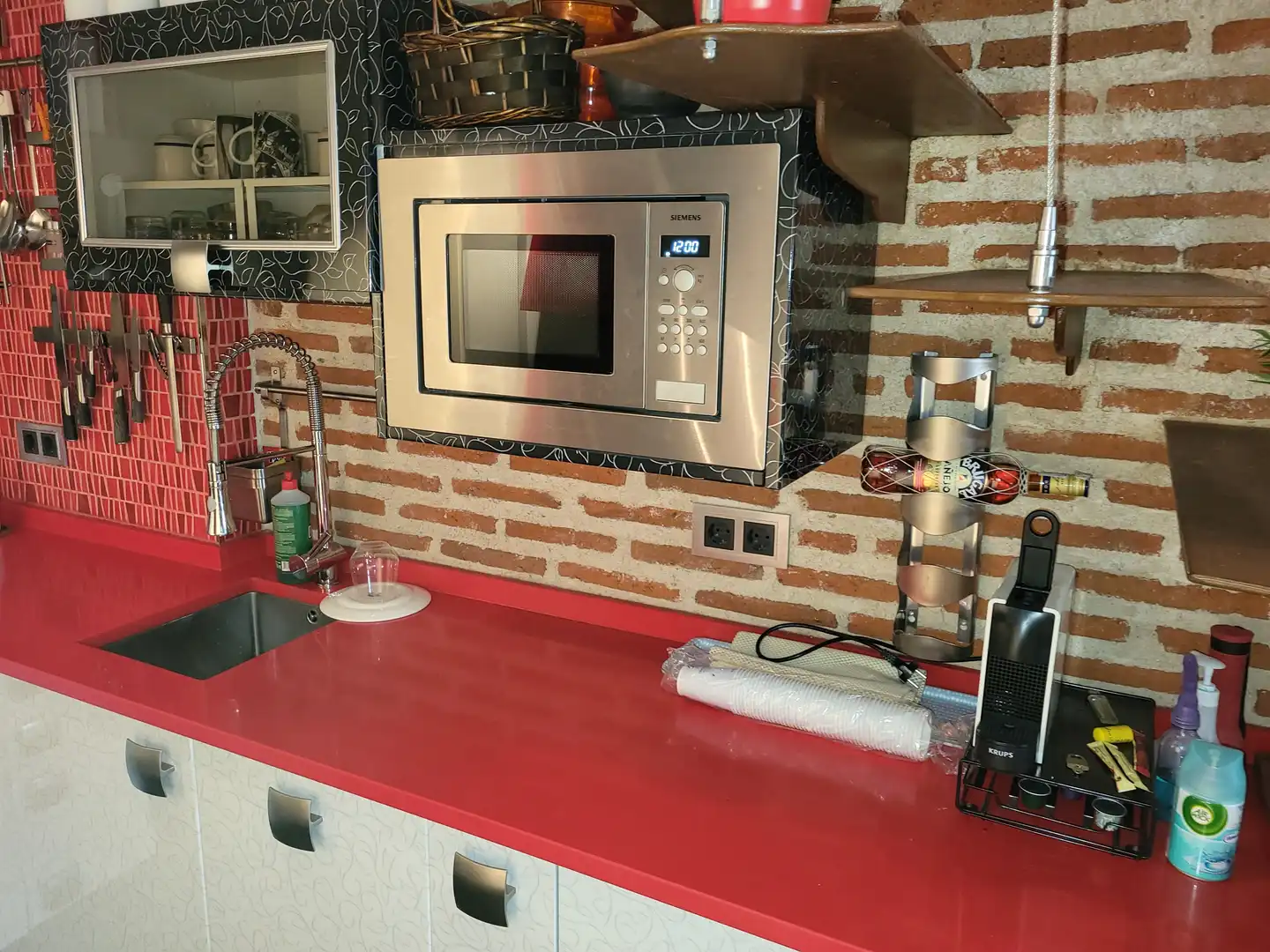 Cocina de Dúplex en venta en Navaluenga con Aire acondicionado y Balcón