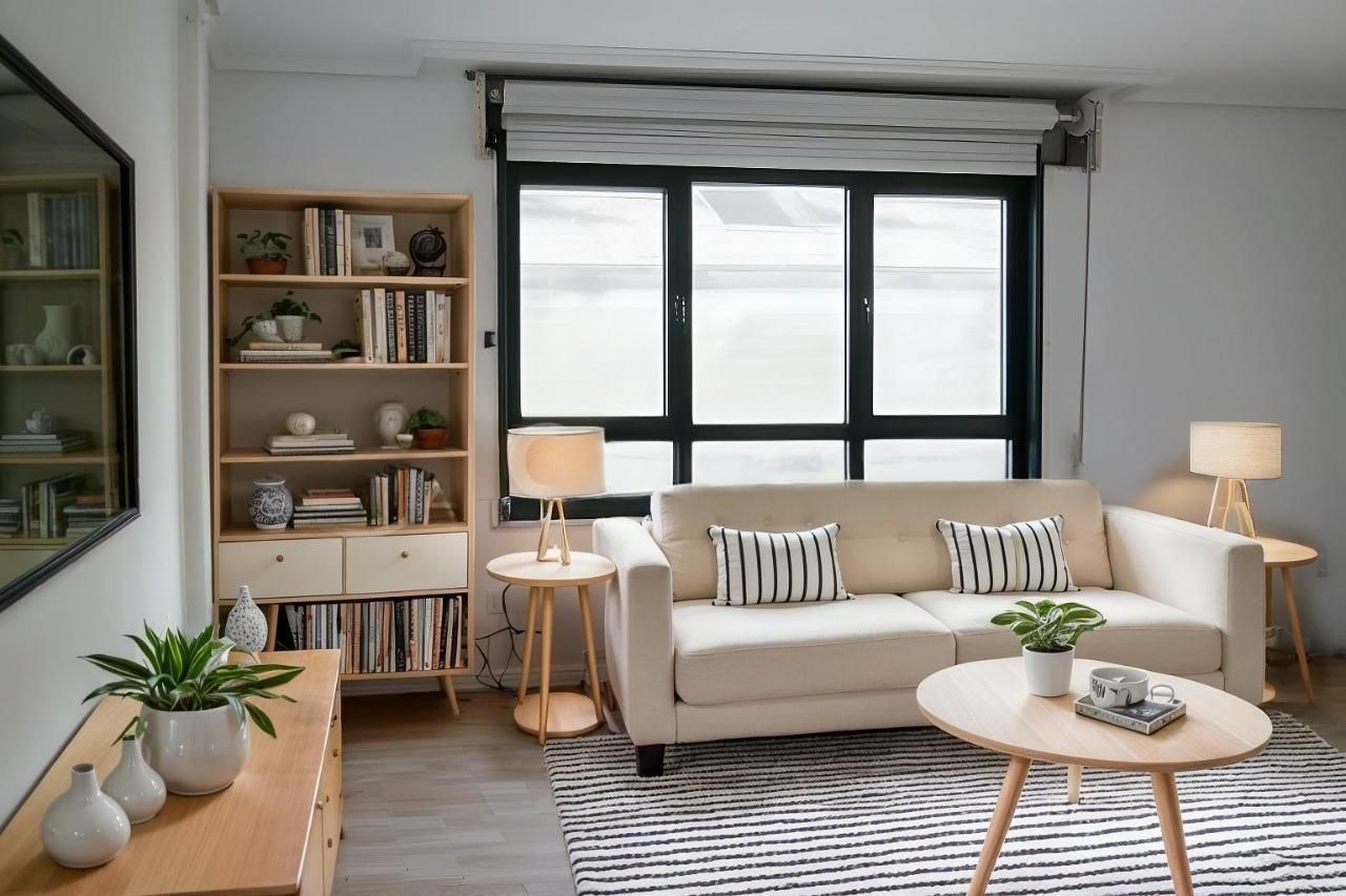 Sala de estar de Piso en venta en A Laracha   con Trastero