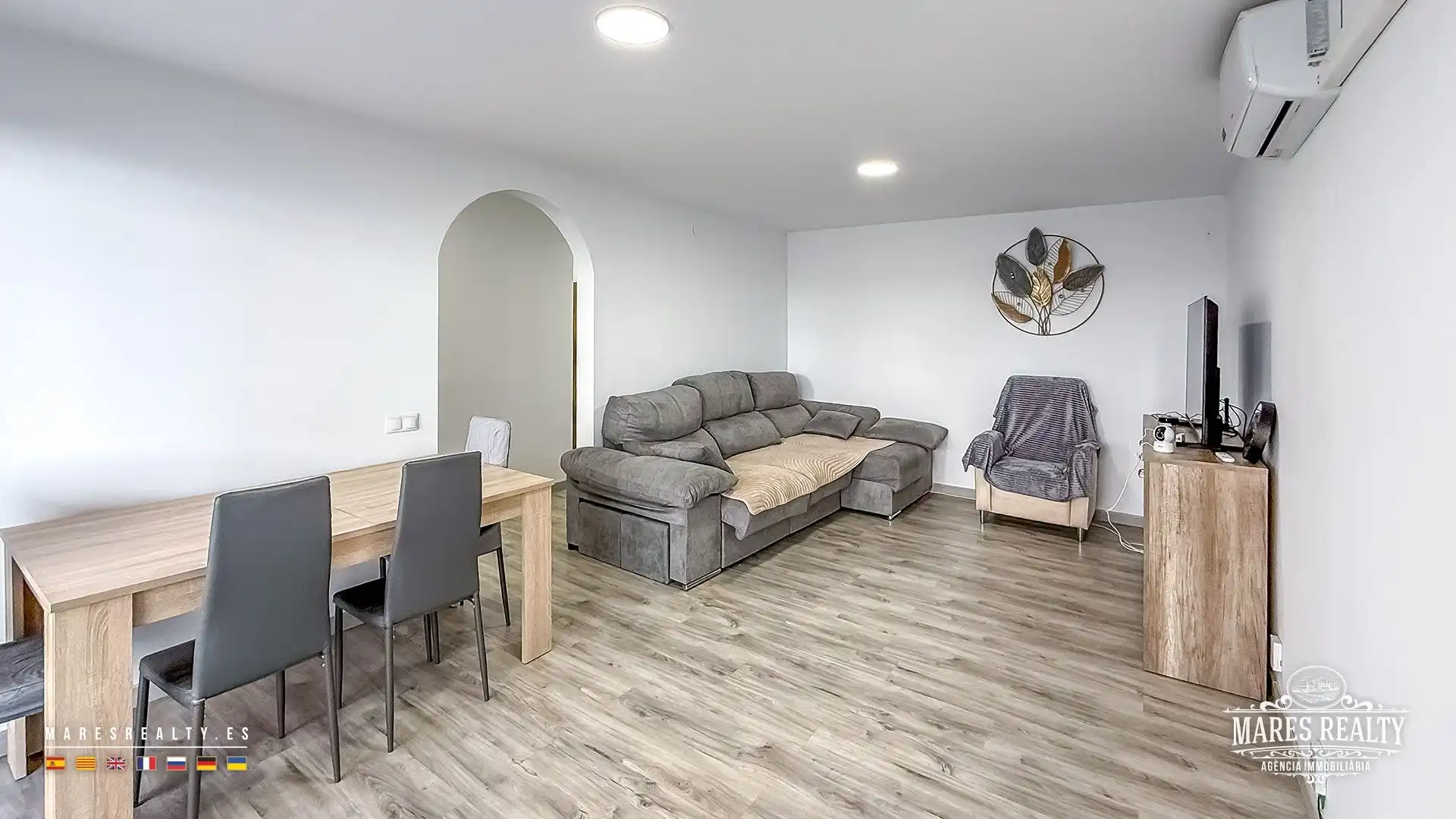 Sala d'estar de Pis en venda en Blanes amb Aire condicionat, Calefacció i Terrassa