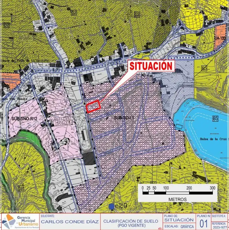 Exterior view of Industrial land for sale in Los Realejos