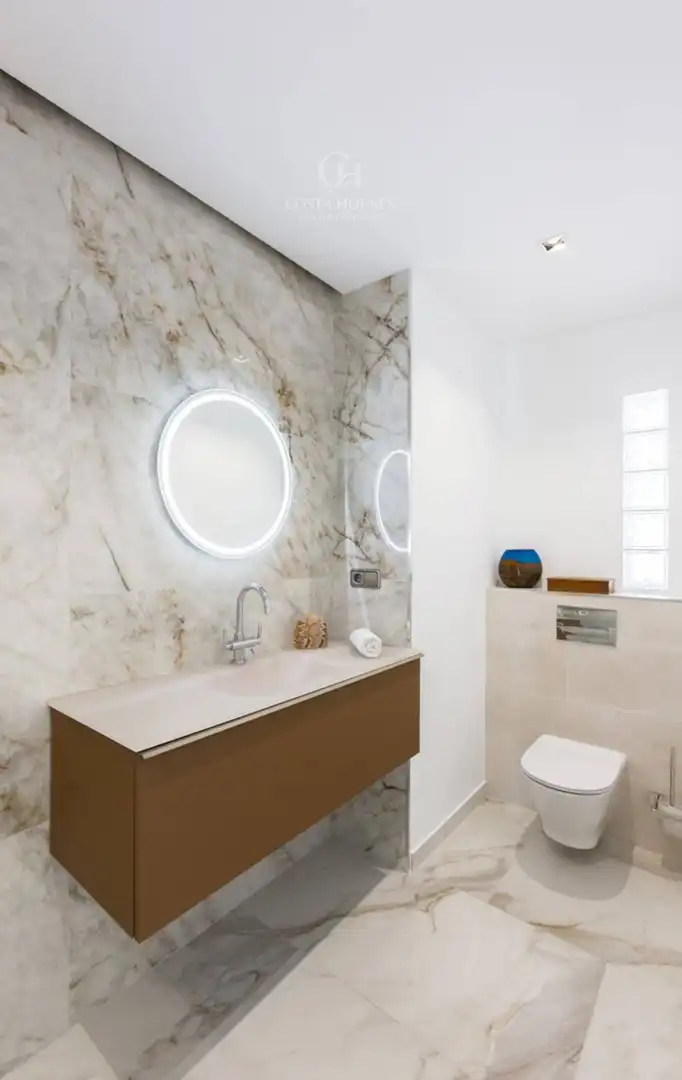 Baño de Casa o chalet en venta en Benissa con Aire acondicionado, Calefacción y Jardín privado