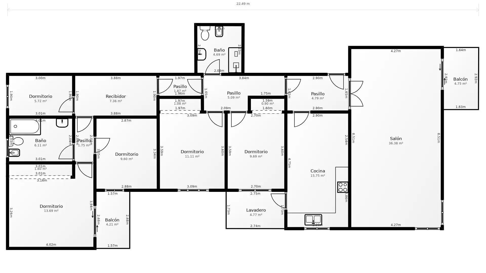 Appartement avec terrasse à vendre à Nou Eixample Nord, imagen 43