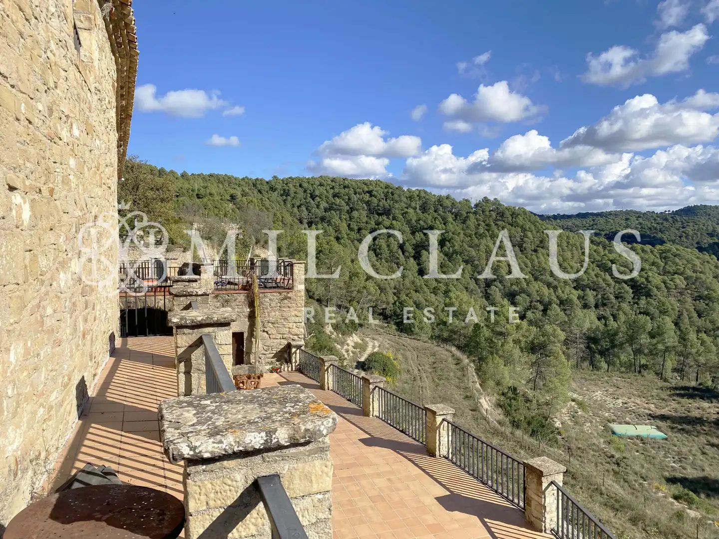 Terrassa de Finca rústica en venda en Talamanca amb Aire condicionat, Calefacció i Jardí privat