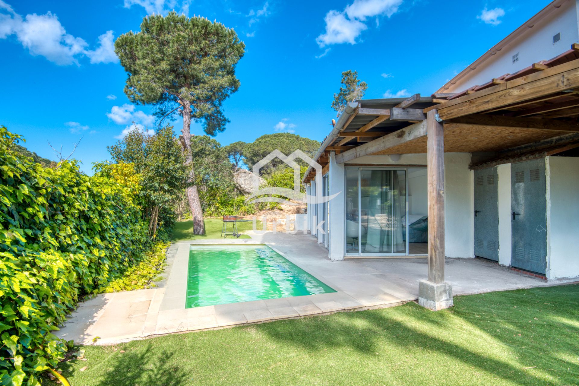 Jardí de Casa o xalet en venda en Santa Cristina d'Aro amb Calefacció, Jardí privat i Terrassa
