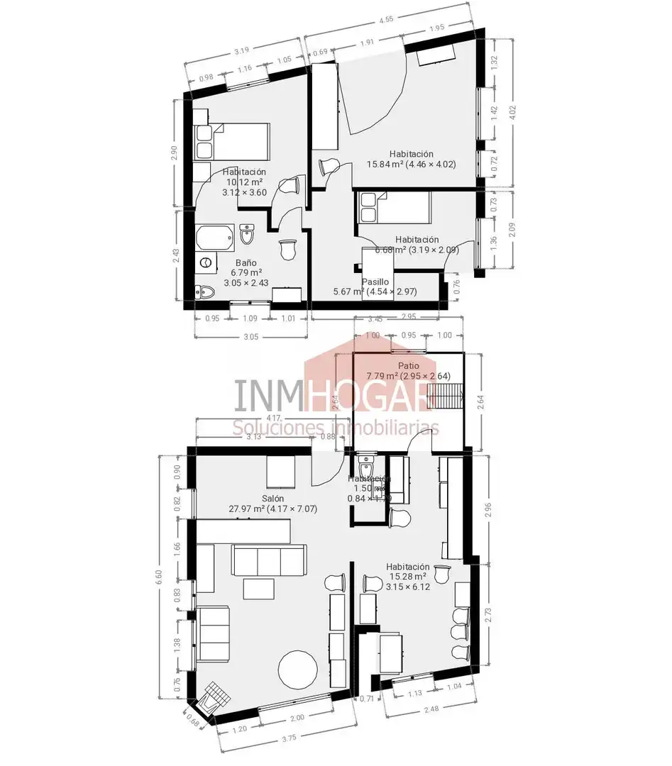 Piso en venta en El Barraco  con Terraza, Amueblado y Balcón
