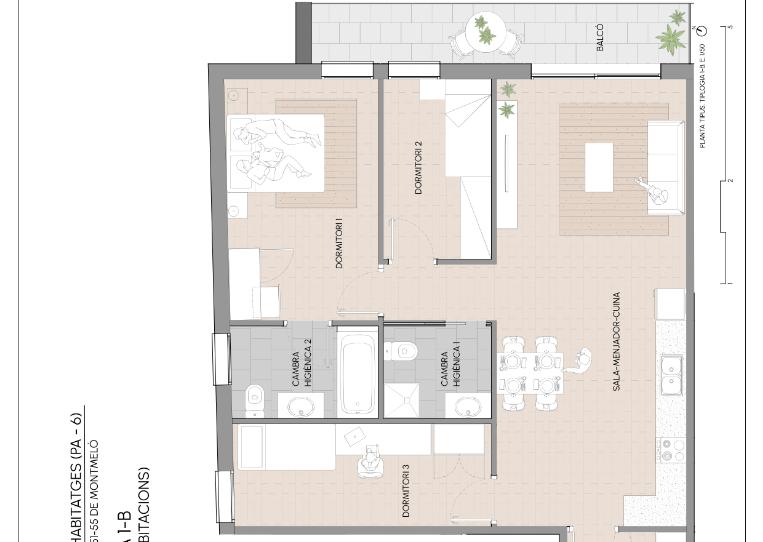 Photo 1 of Flat for sale in Carrer Sant Crist de la Grua, 41a, Montmeló, Barcelona