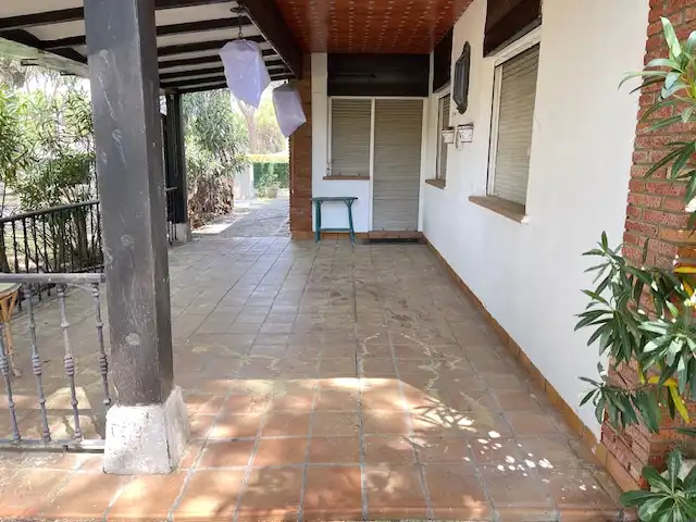 Terrassa de Casa o xalet en venda en Laguna de Duero amb Aire condicionat, Moblat i Forn