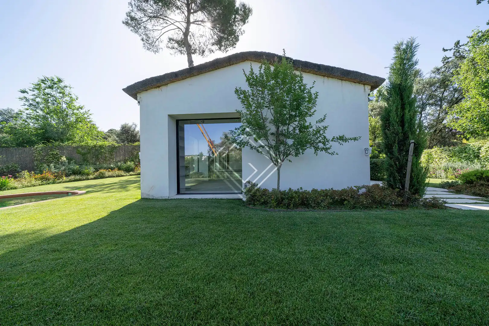Vista exterior de Casa o chalet de alquiler en Madrid con Aire acondicionado, Jardín privado y Terraza