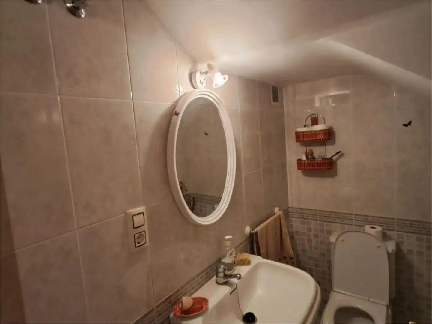 Baño de Casa adosada en venta en Mahora con Trastero y Balcón