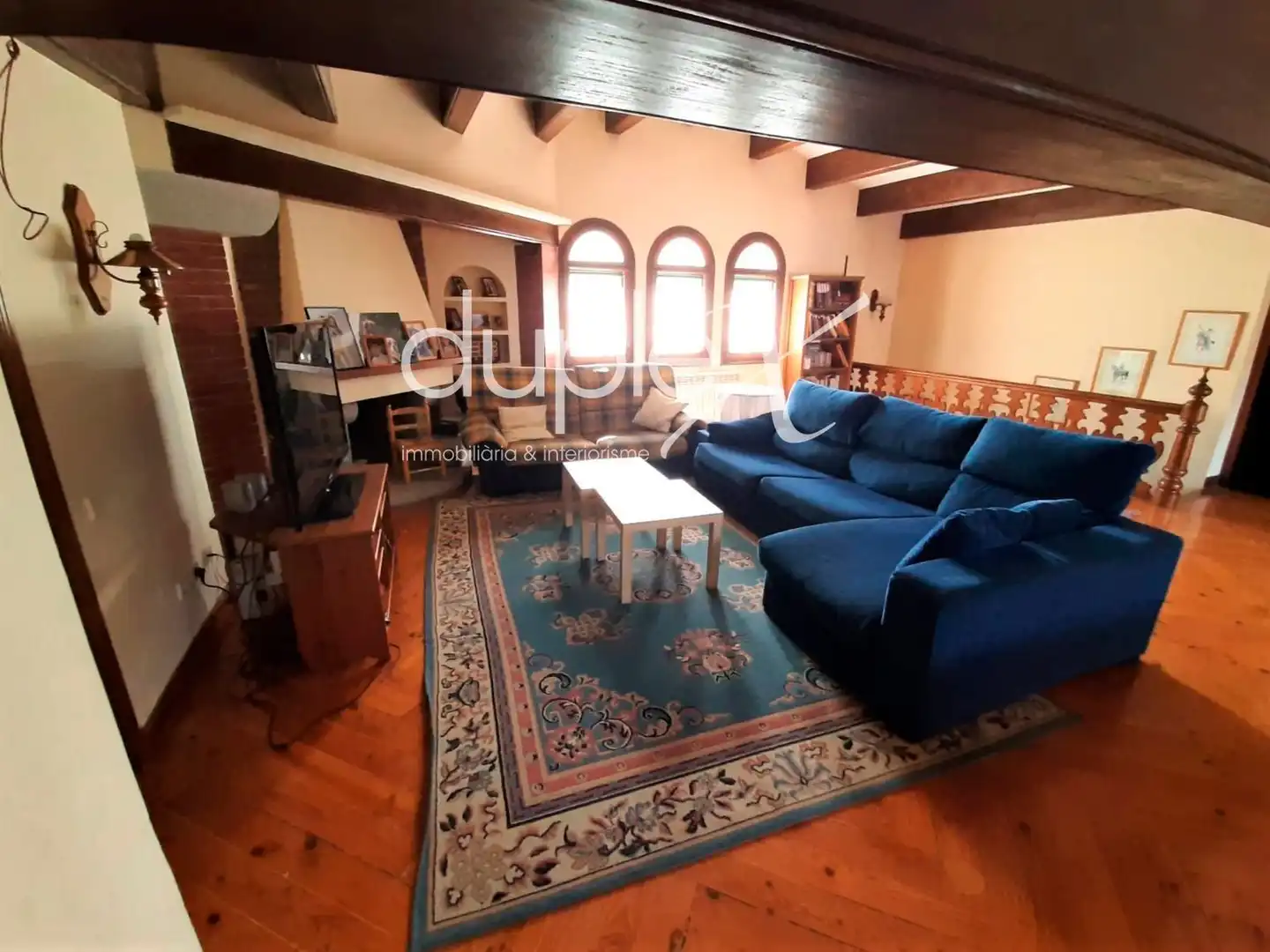 Sala de estar de Finca rústica en venta en Òrrius con Aire acondicionado, Jardín privado y Terraza