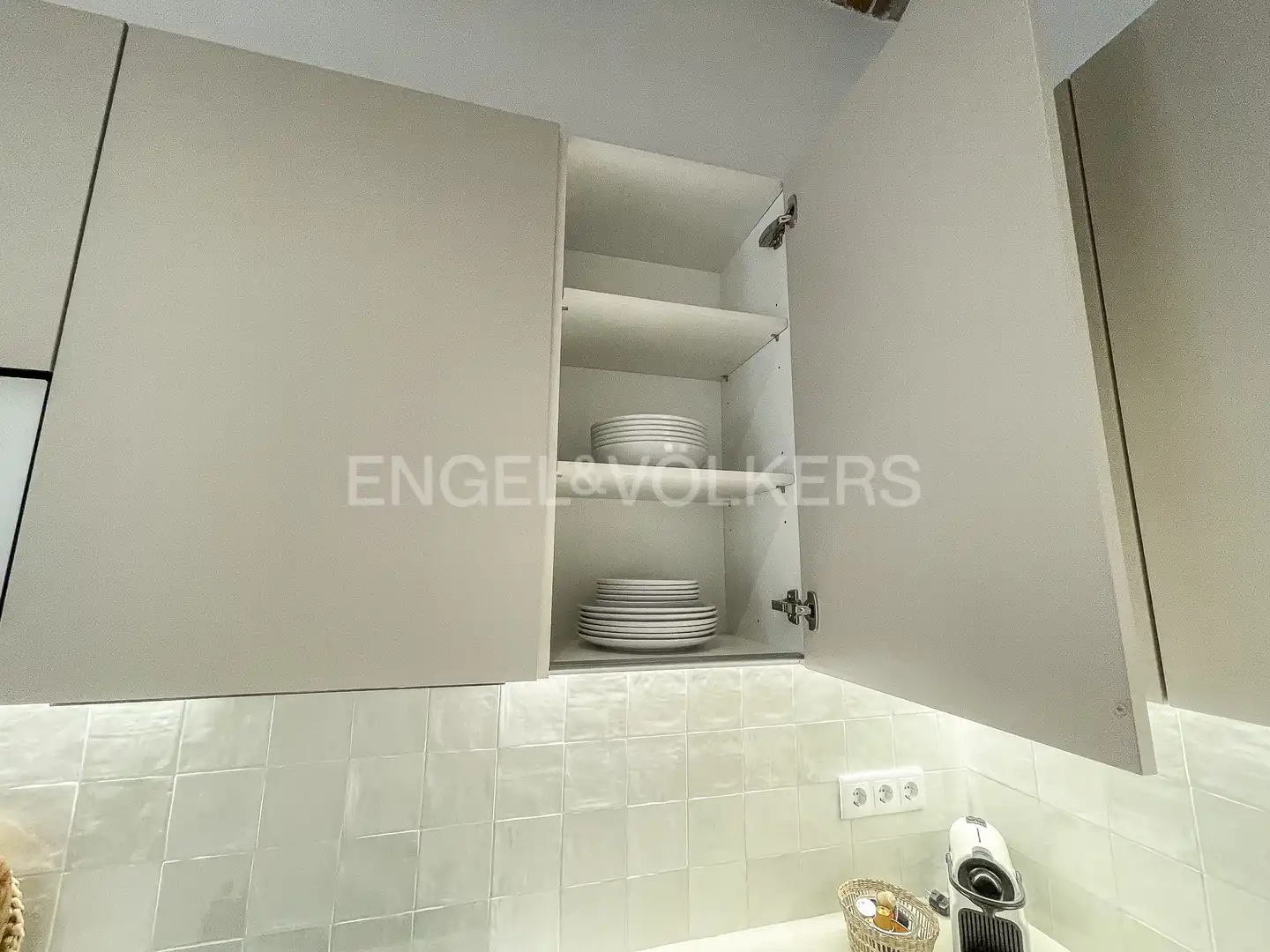 Cocina de Piso de alquiler en Barcelona con Aire acondicionado, Calefacción y Amueblado