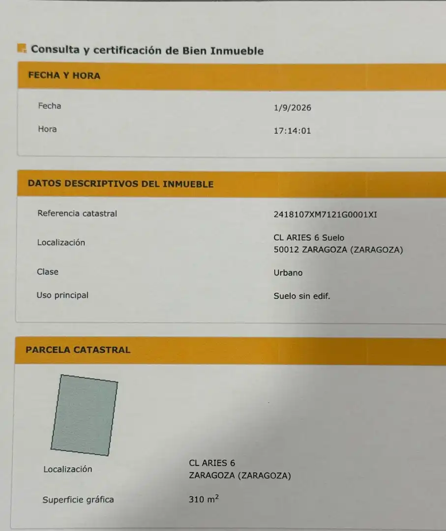 Terreno residencial en venta en Oliver-Valdefierro, imagen 6