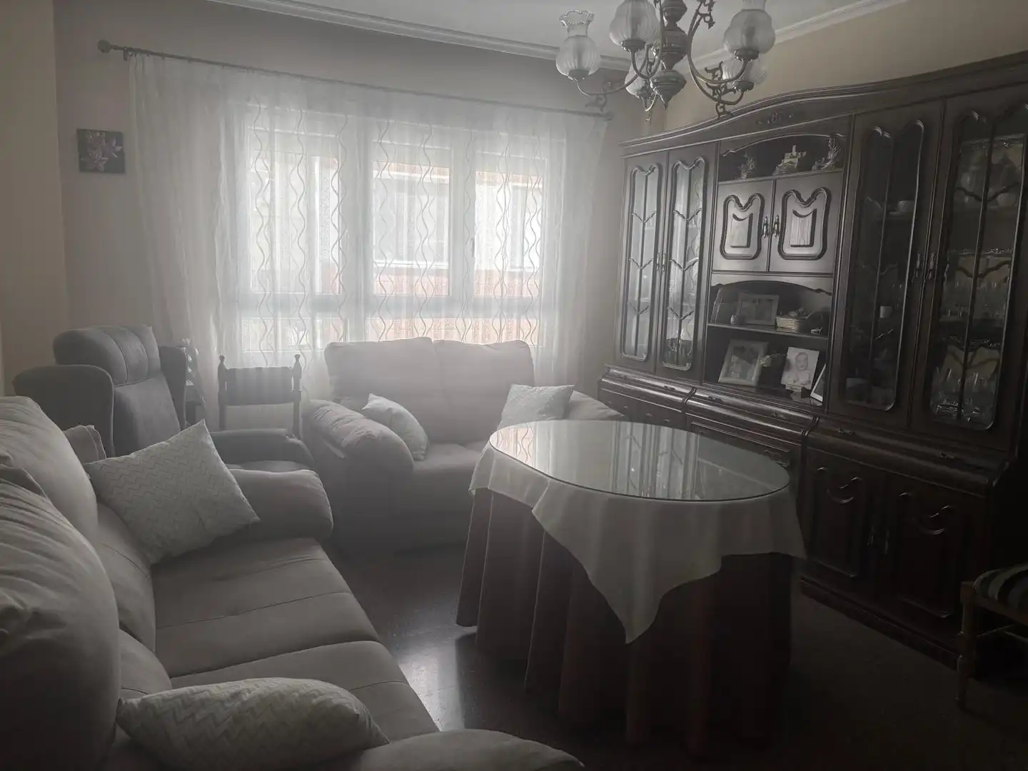 Sala de estar de Piso en venta en Almansa con Calefacción