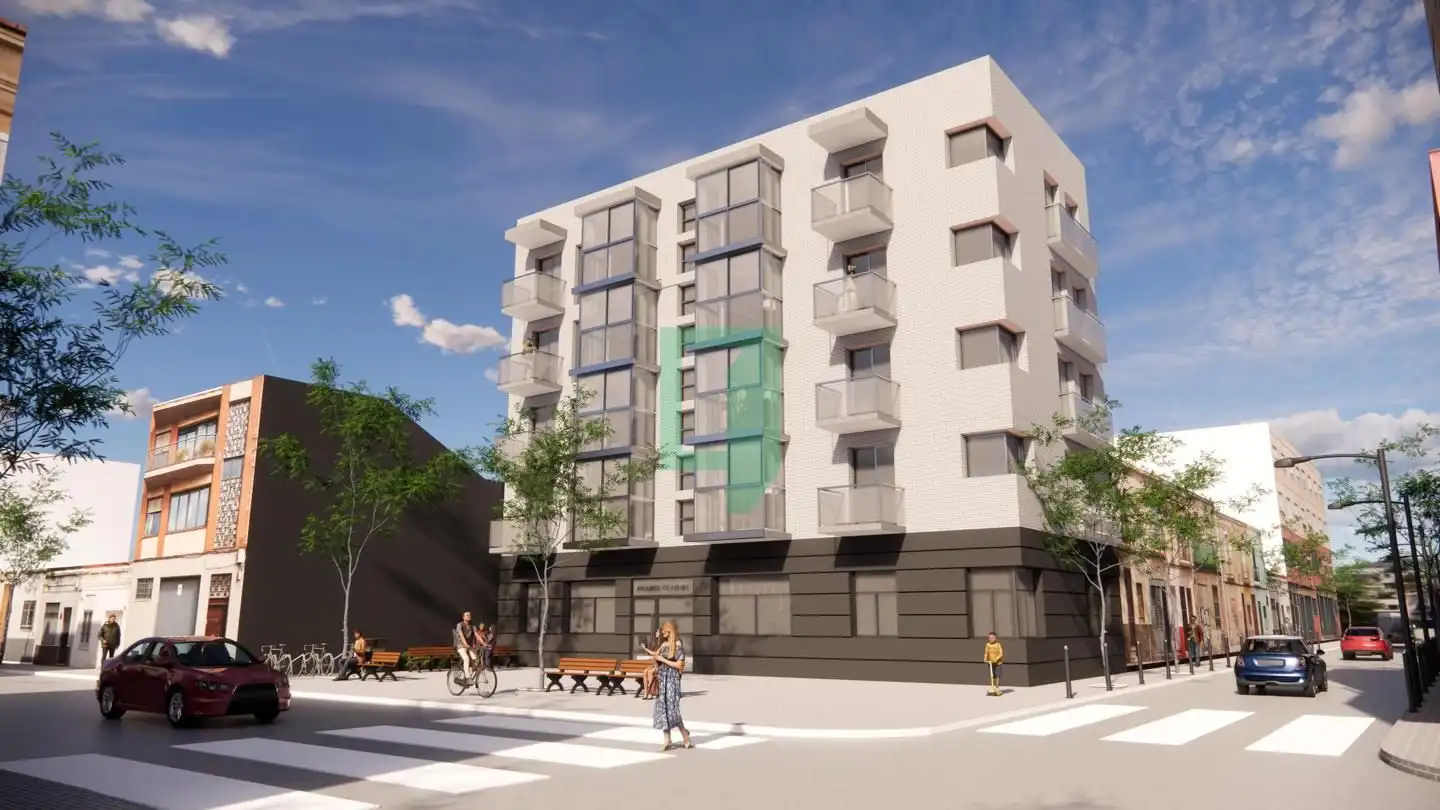 Vista exterior de Piso en venta en Badalona con Aire acondicionado y Terraza