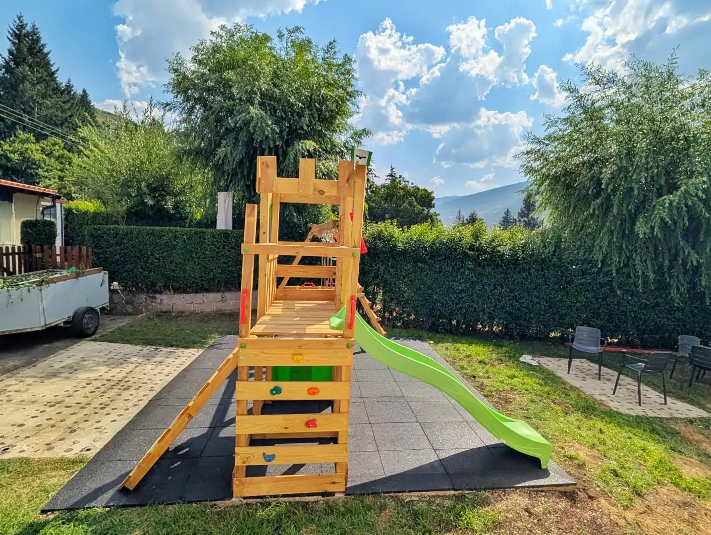 Jardí de Casa o xalet en venda en Ezcaray amb Calefacció, Traster i Moblat