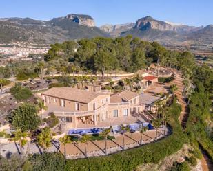 Vista exterior de Finca rústica de lloguer en Alaró amb Aire condicionat, Jardí privat i Terrassa