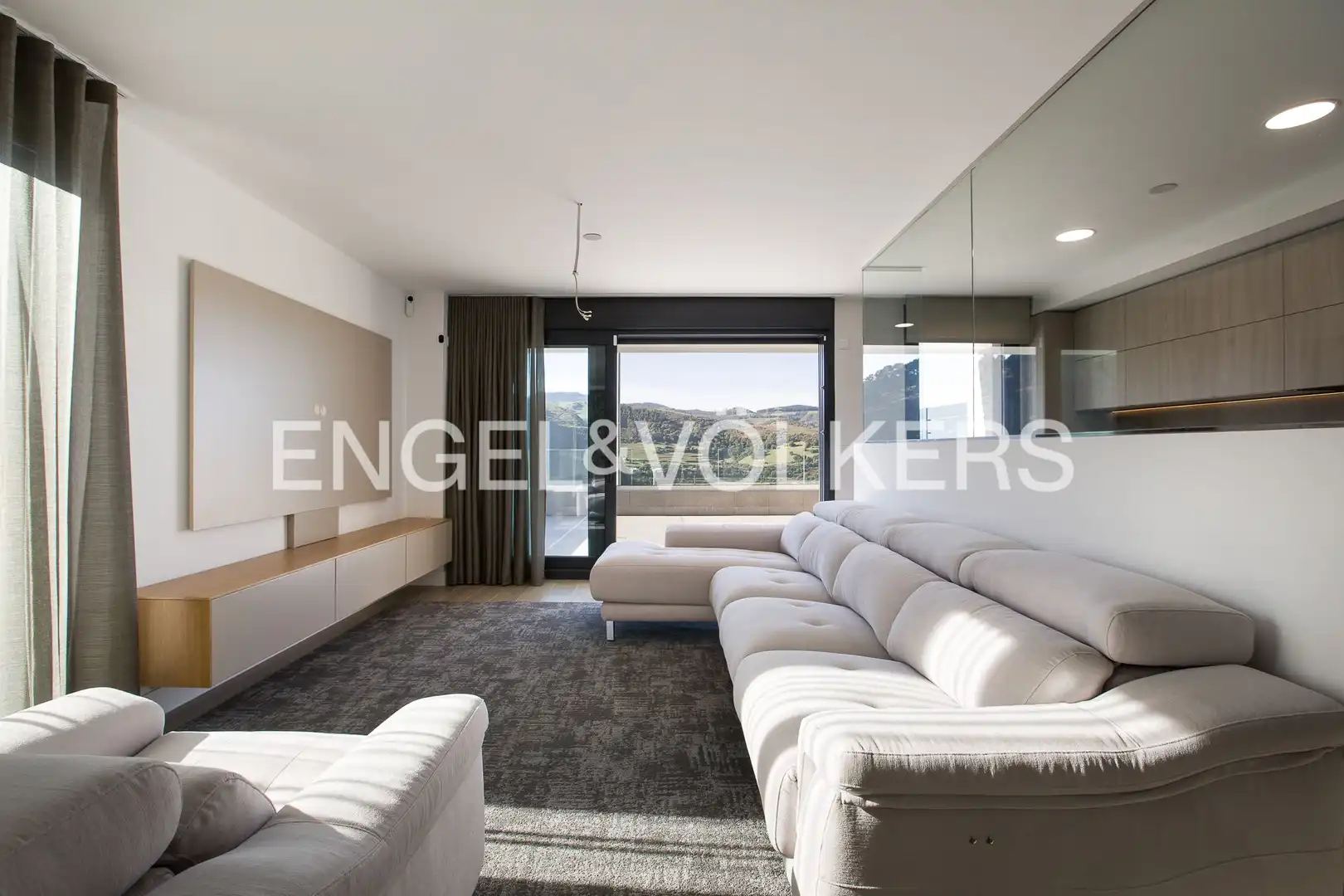 Sala de estar de Casa o chalet en venta en Zierbena con Calefacción, Jardín privado y Terraza