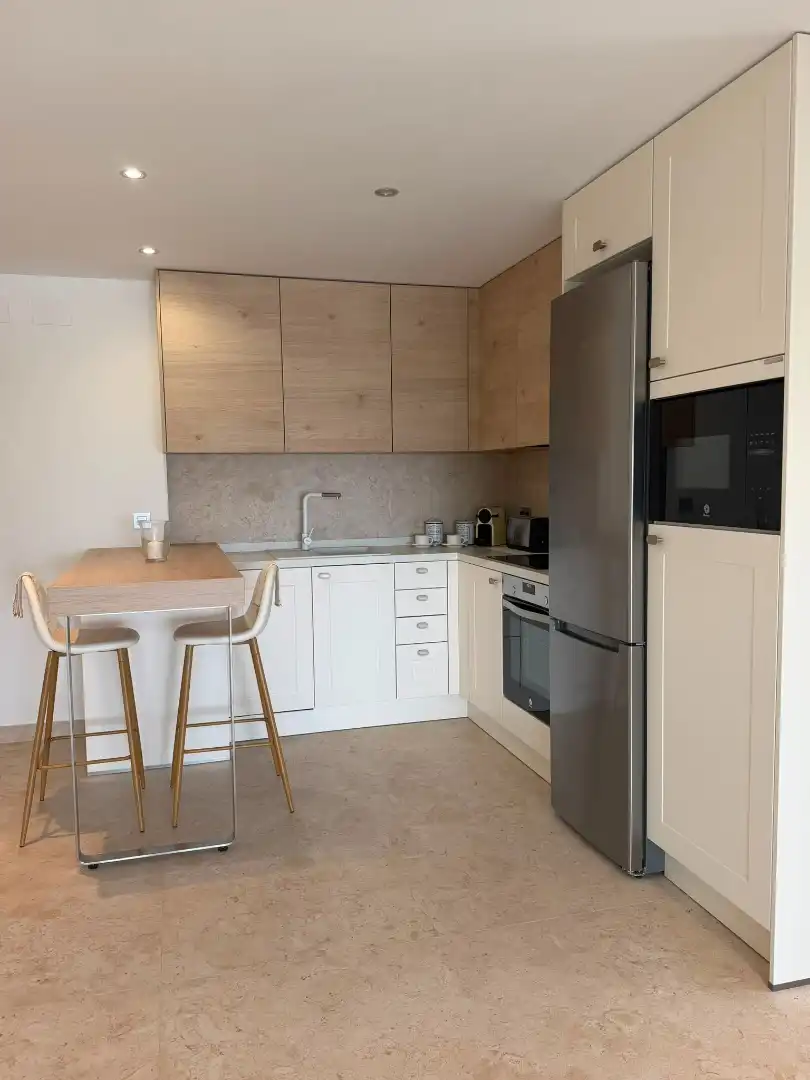 Kitchen of Attic for rent in Marbella  with Air Conditioner, Terrace and Furnished