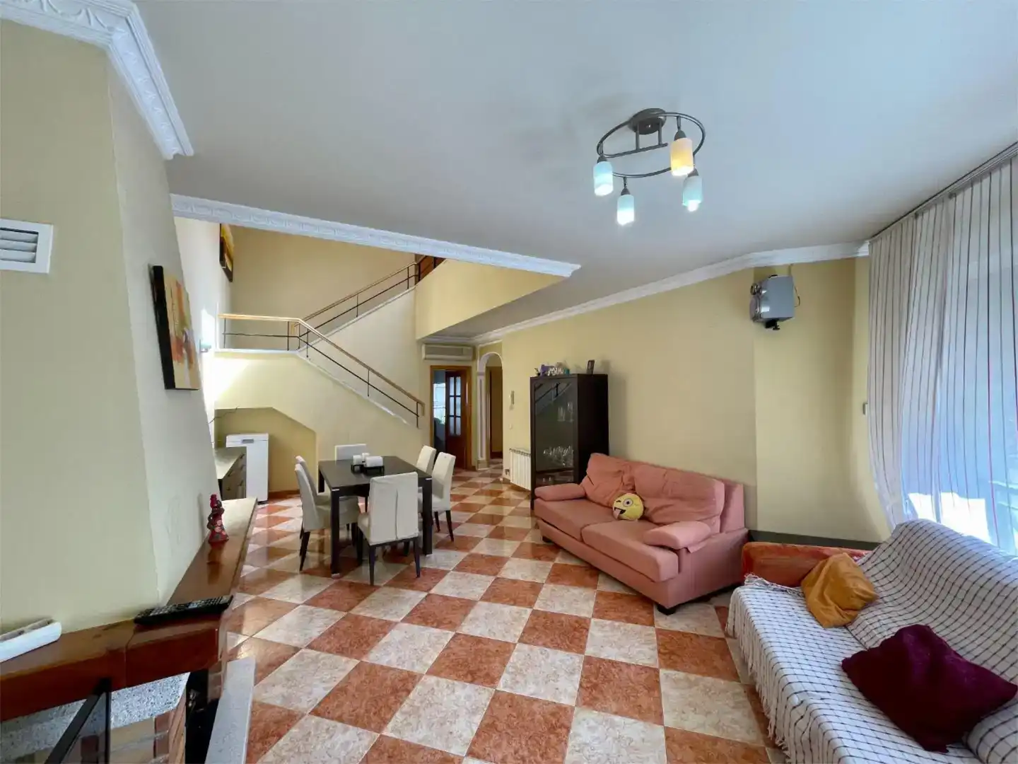 Sala de estar de Piso en venta en Castelló de Rugat con Aire acondicionado, Trastero y Amueblado