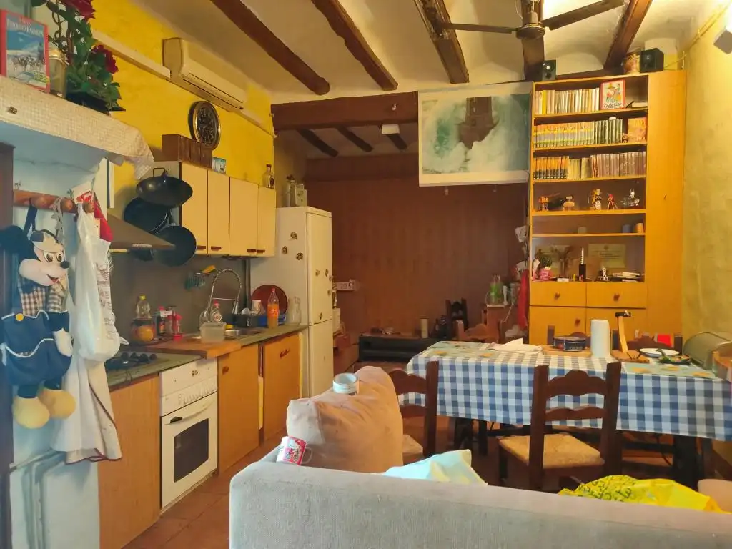 Cocina de Casa o chalet en venta en Pozán de Vero con Aire acondicionado, Calefacción y Terraza