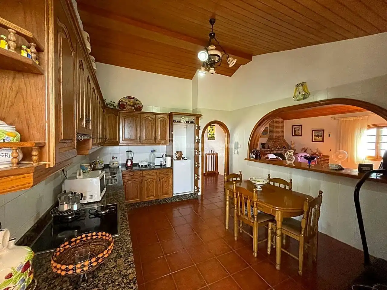 Cocina de Casa o chalet en venta en Arona con Jardín privado, Terraza y Piscina