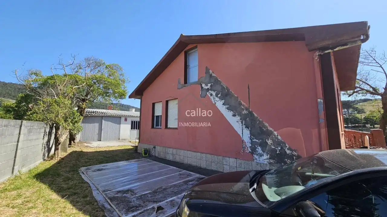 Exterior view of Houses for sale in Ferrol  with Private garden and Swimming Pool