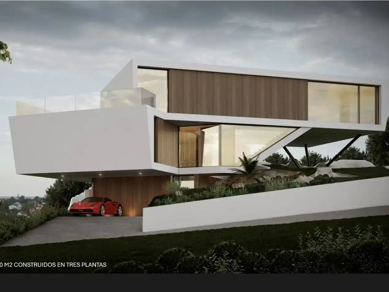 Vista exterior de Casa o chalet en venta en Torrelodones con Aire acondicionado y Piscina