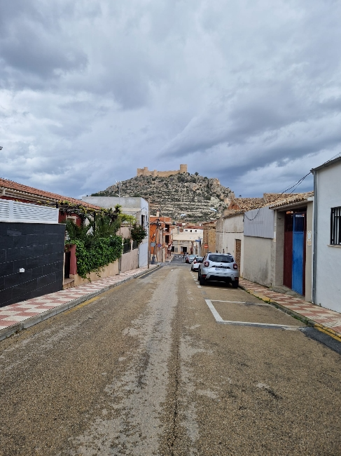 Vista exterior de Finca rústica en venda en Castalla amb Calefacció