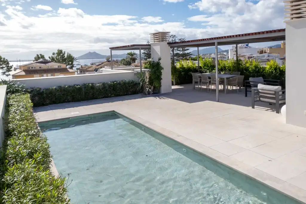 Àtic amb piscina en venda a Port de Pollença, imagen 3