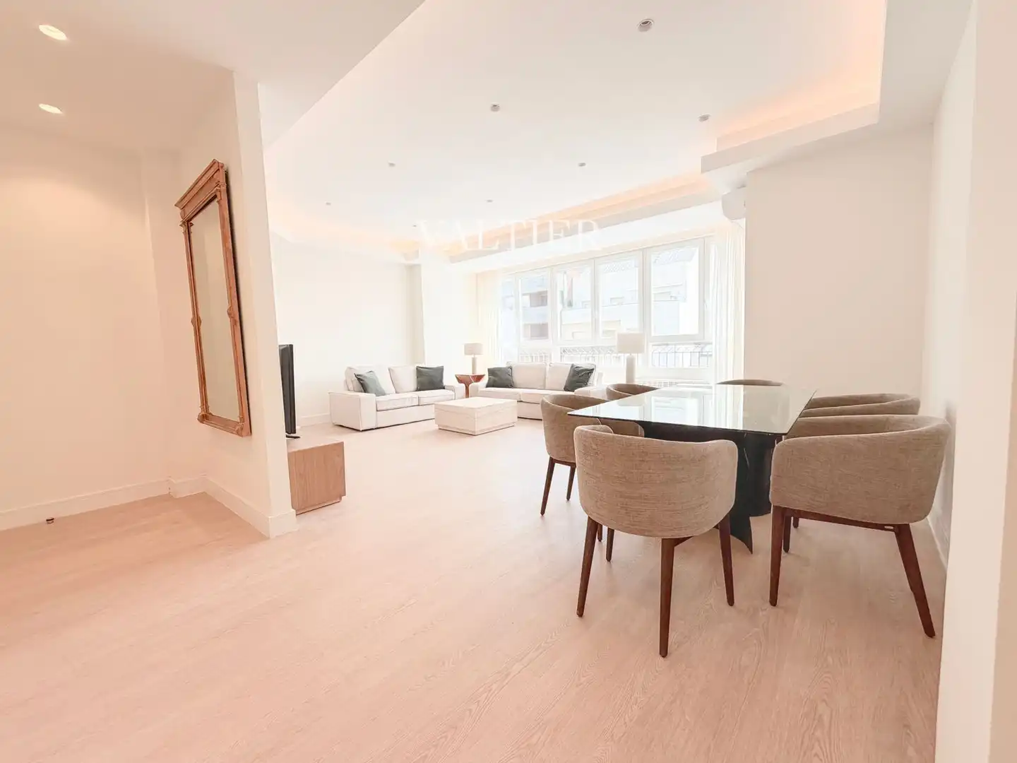 Sala d'estar de Pis de lloguer en Barrio de Salamanca