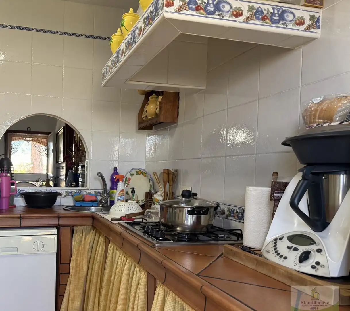 Cocina de Casa o chalet en venta en Bonares con Aire acondicionado, Calefacción y Terraza