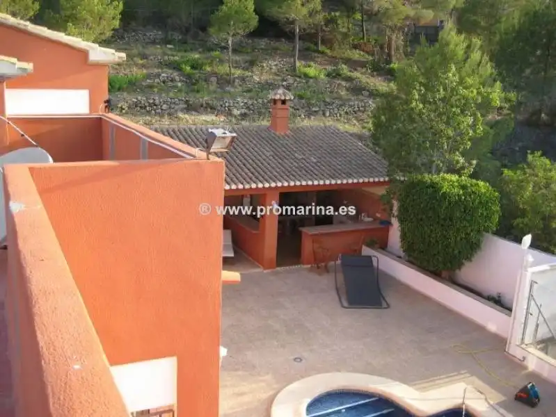 Garden of Houses for sale in Dénia  with Air Conditioner, Heating and Private garden