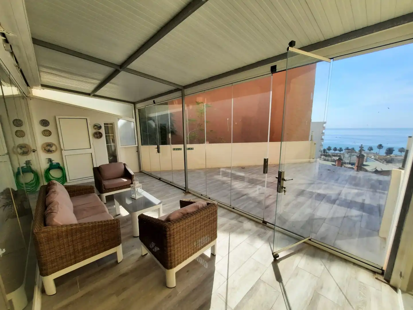 Terrasse von Maisonette zum Verkauf in Torremolinos mit Klimaanlage und Terrasse