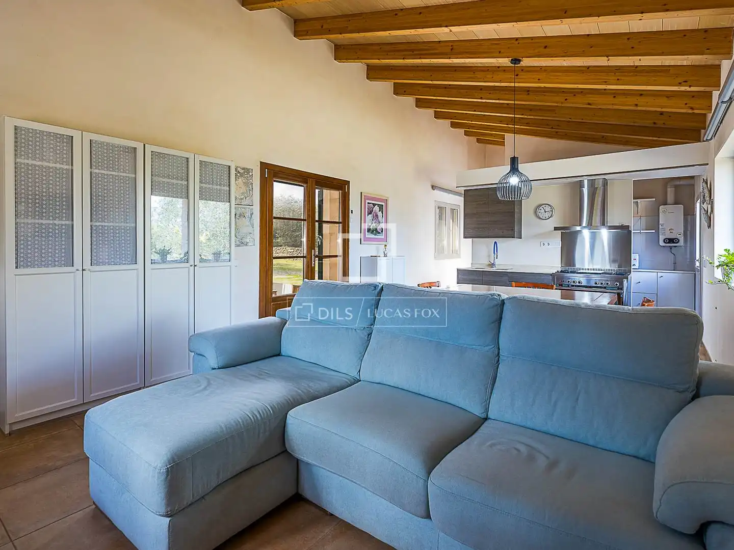 Sala de estar de Finca rústica en venta en Manacor con Aire acondicionado, Calefacción y Jardín privado