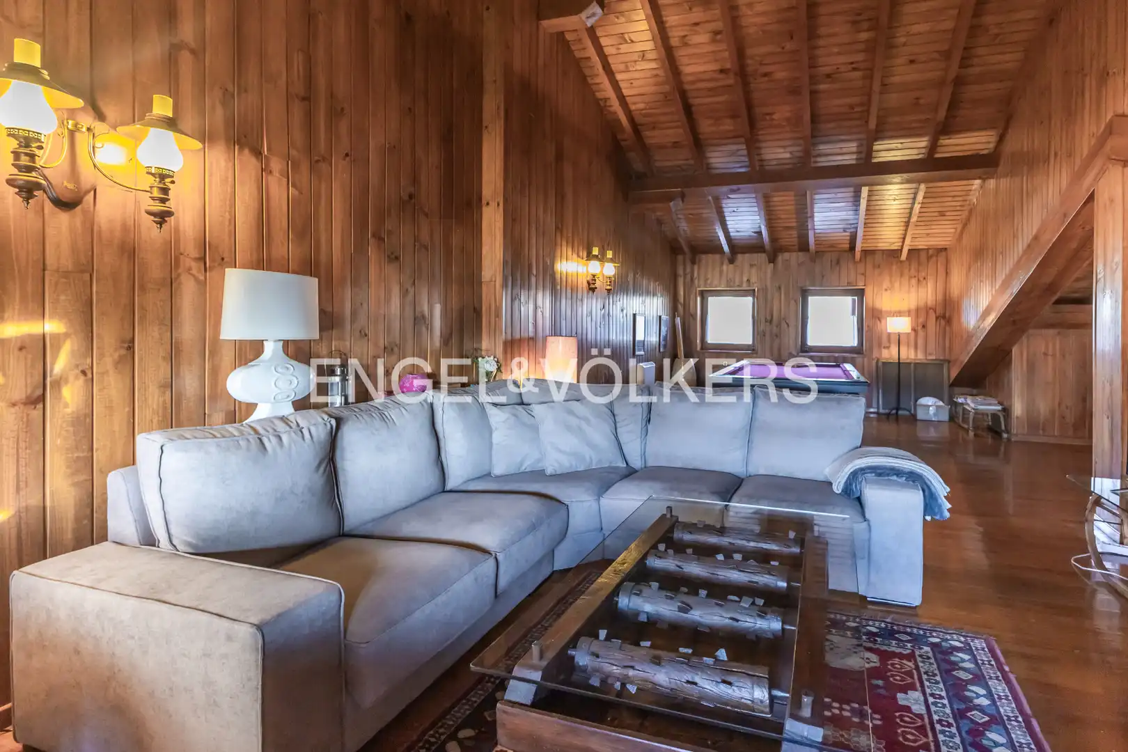 Sala de estar de Dúplex en venta en Fontanals de Cerdanya con Calefacción, Parquet y Terraza