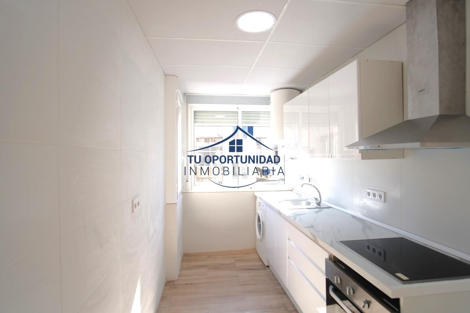 Kitchen of Flat for sale in  Murcia Capital  with Air Conditioner and Balcony