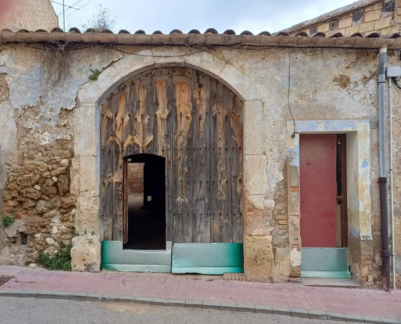 Vista exterior de Finca rústica en venta en El Pla del Penedès con Jardín privado