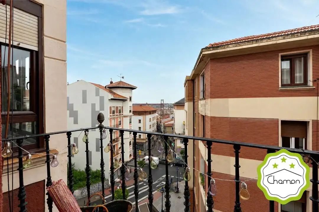 Terrasse von Wohnung zum Verkauf in Portugalete mit Heizung, Terrasse und Abstellraum