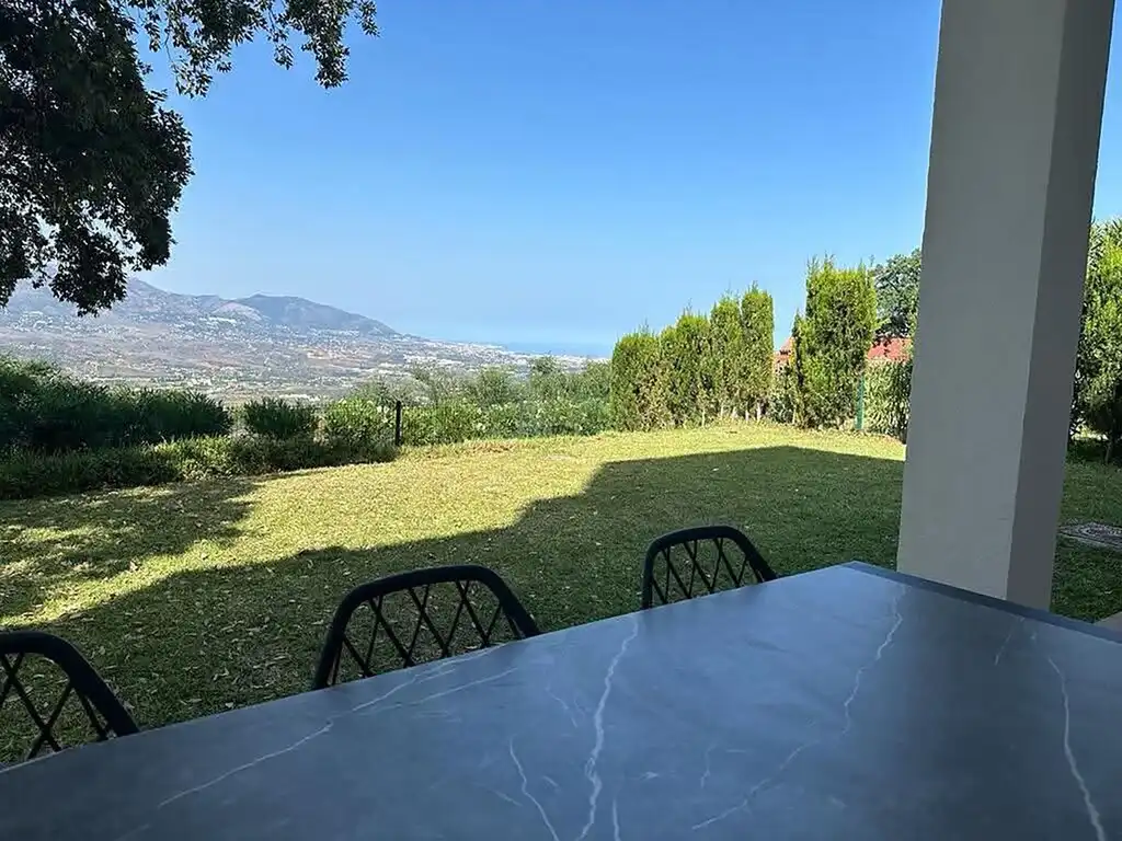Jardín de Planta baja en venta en Ojén con Aire acondicionado, Jardín privado y Terraza