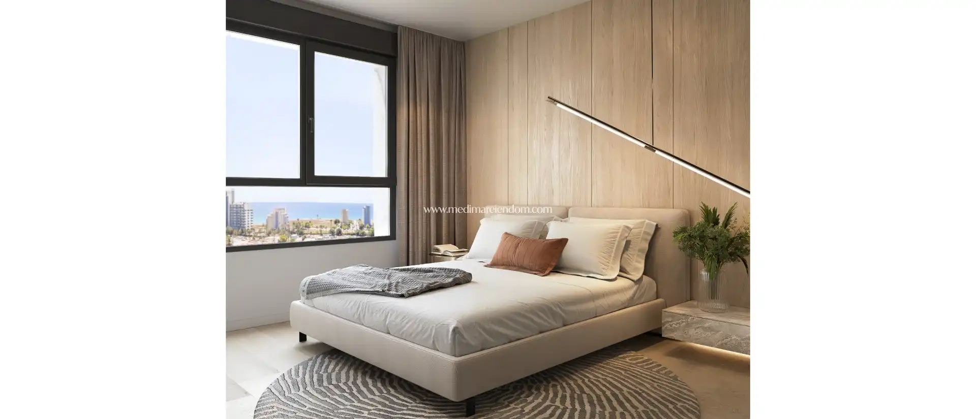 Schlafzimmer von Wohnung zum Verkauf in Calpe / Calp mit Terrasse
