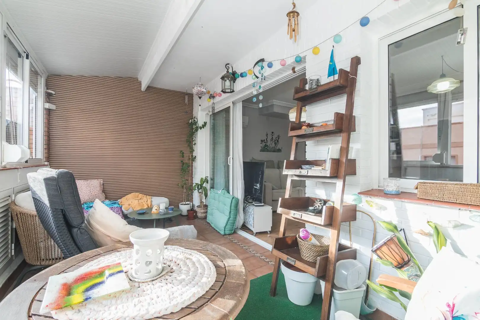 Balcony of Attic for sale in Alicante / Alacant  with Air Conditioner and Balcony