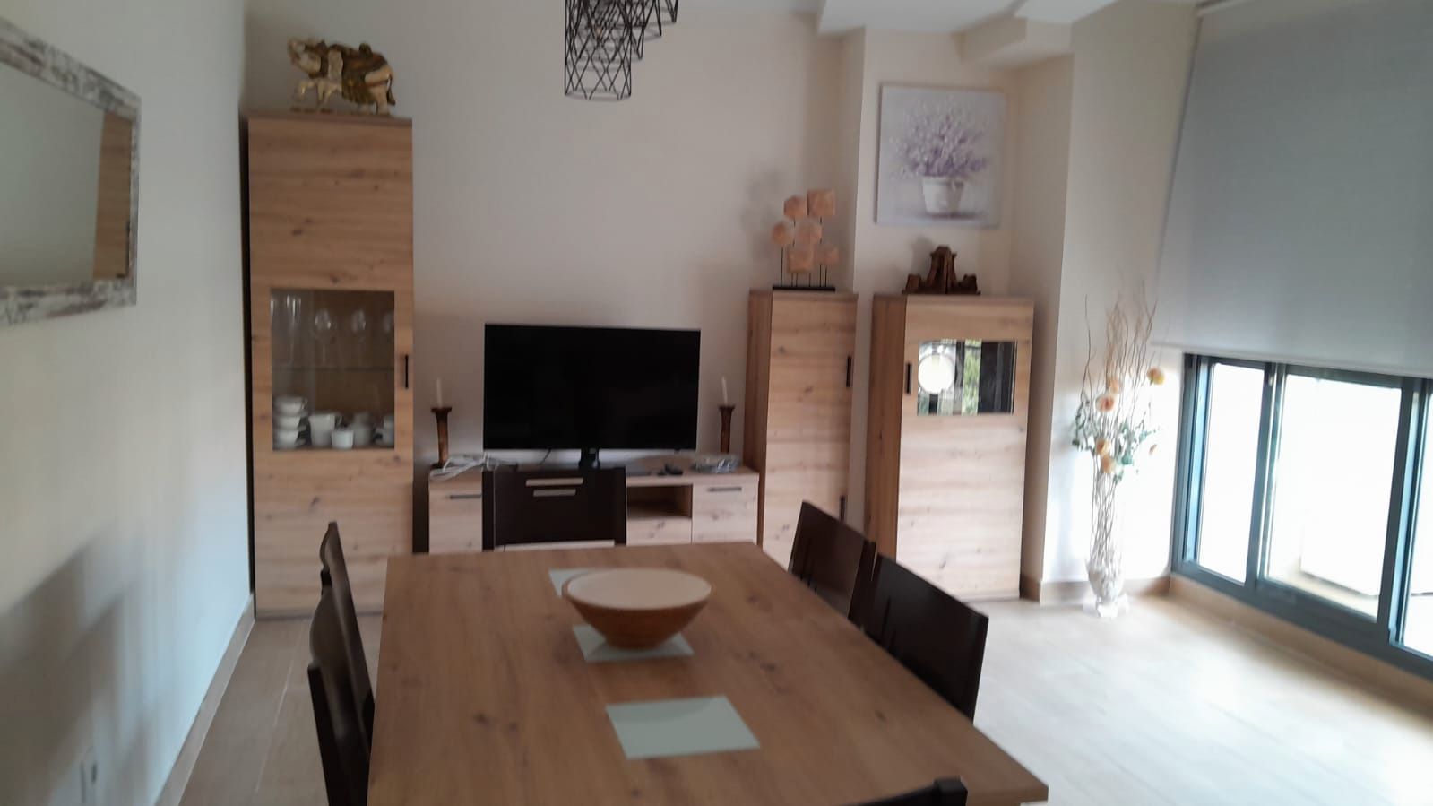 Living room of Flat to rent in Peñíscola / Peníscola  with Air Conditioner, Furnished and Balcony