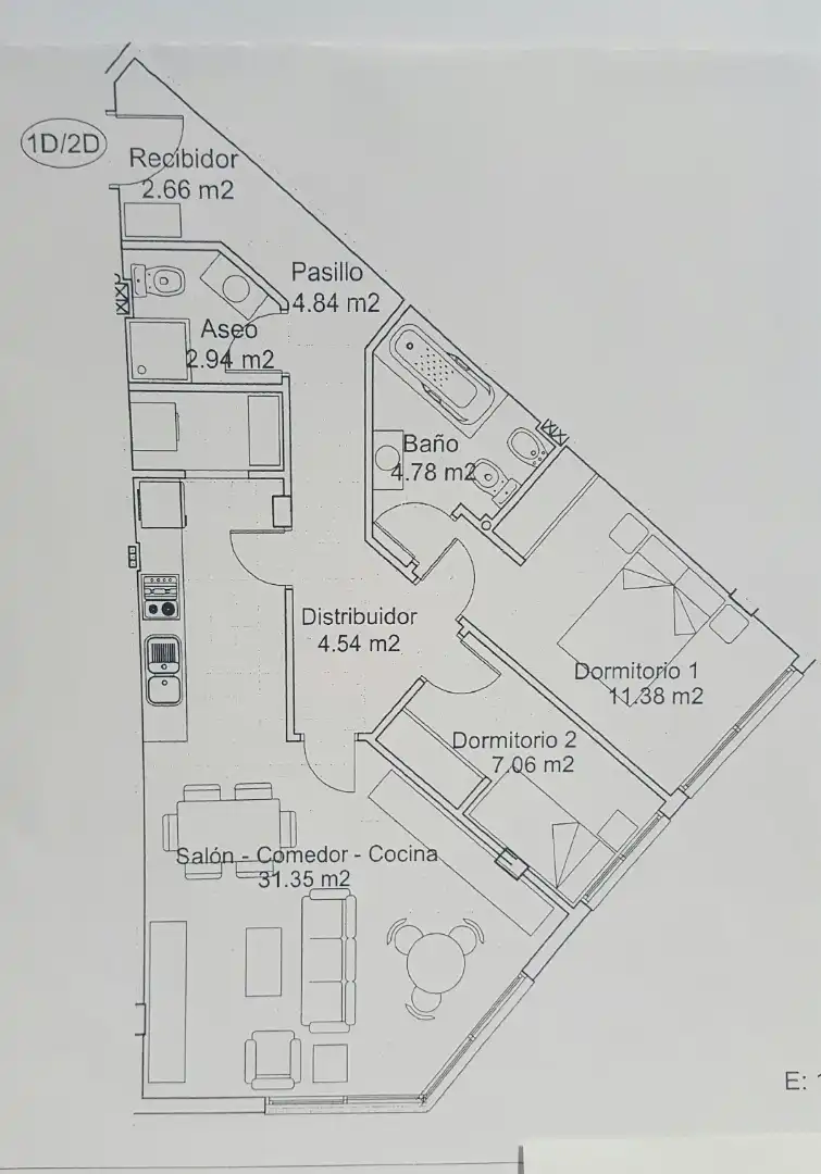 Piso de alquiler en  Murcia Capital con Parquet, Trastero y Horno