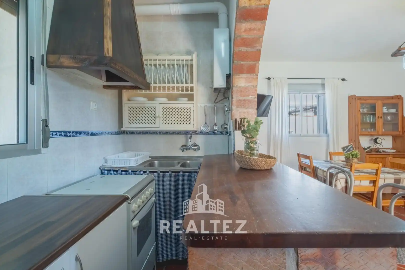 Kitchen of Houses for sale in Vejer de la Frontera  with Private garden
