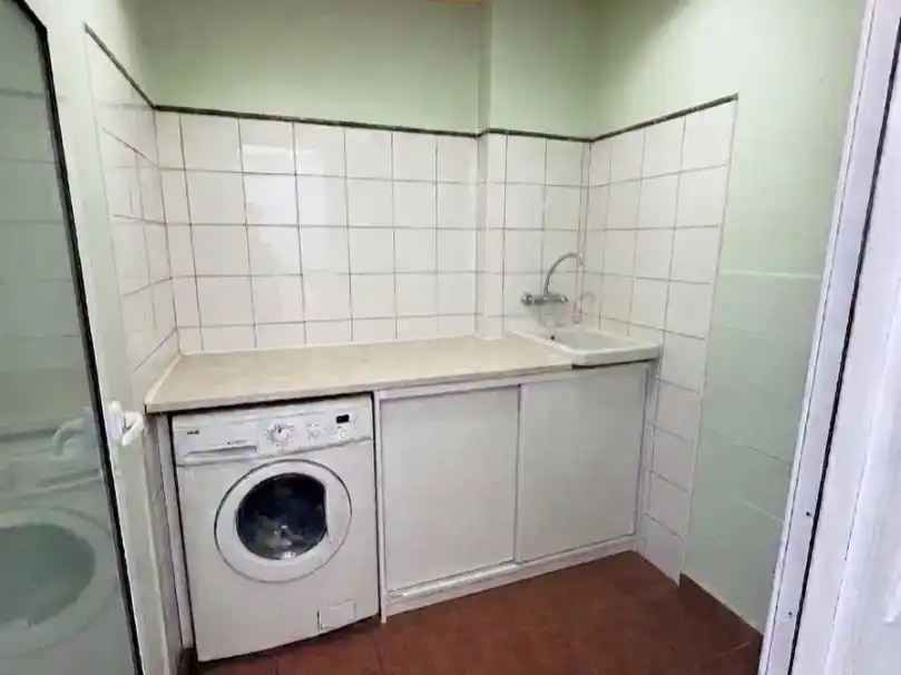 Cuina de Casa adosada en venda en Enguera amb Aire condicionat