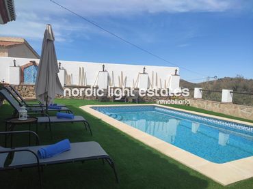 Haus mit Pool zur Miete in Torrox Pueblo
