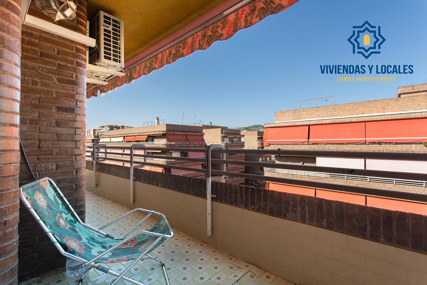 Terrace of Flat for sale in  Granada Capital  with Air Conditioner, Heating and Terrace