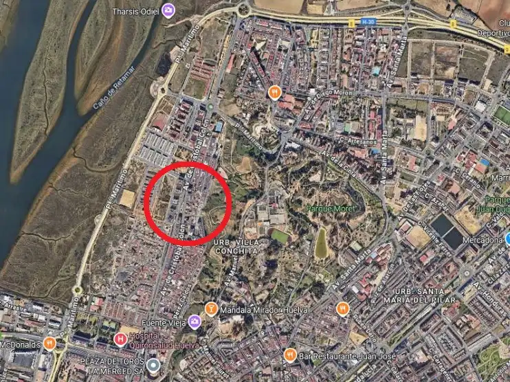 Vista exterior de Residencial en venda en Huelva