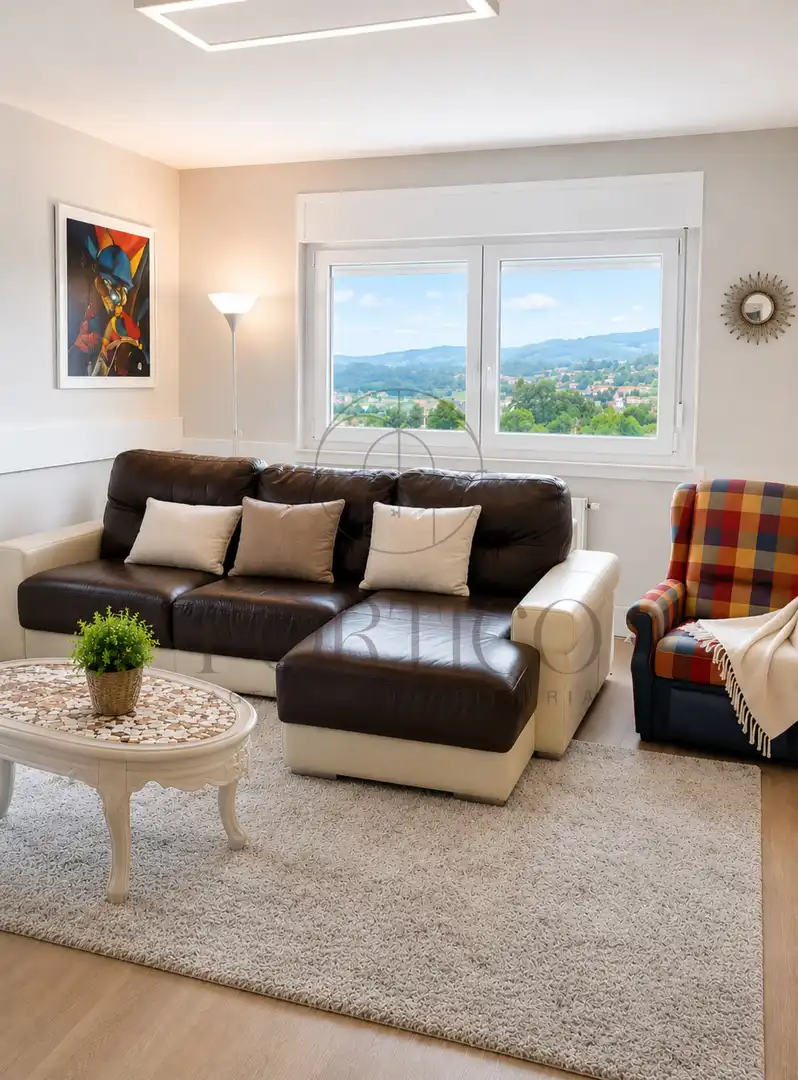 Sala de estar de Casa o chalet de alquiler en Gondomar con Jardín privado, Piscina y Amueblado