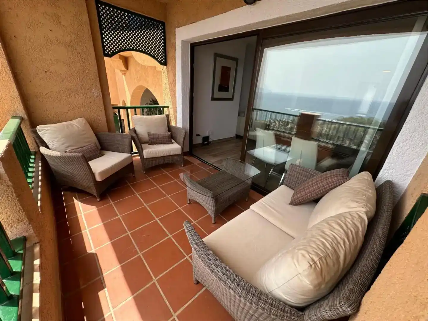 Terrace of Flat for rent in Altea  with Air Conditioner, Swimming Pool and Balcony